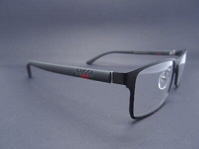 Gucci Square Eyeglasses Ruthenium/Green (GG0614O 